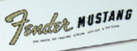 logo Fender Mustang