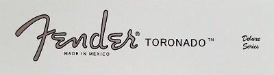 logo Fender Toronado Deluxe