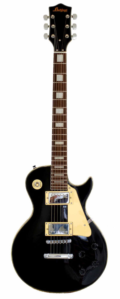 guitare electrique type LesPaul noire