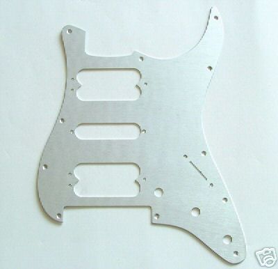 Pickguard superstrat aluminium HSH