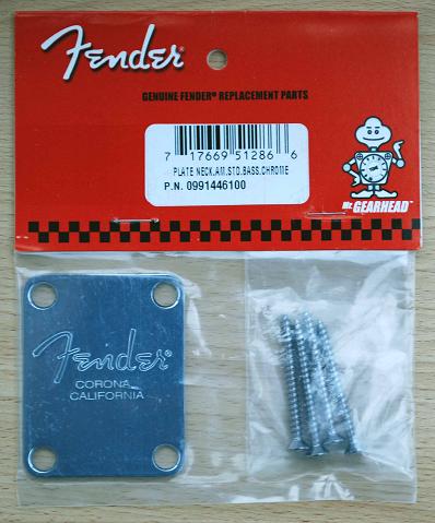 FENDER NECK PLATE 